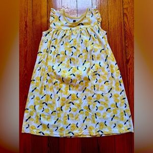 Adorable lemon sleeveless dress from Tea Collection